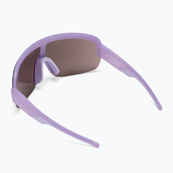 Okulary przeciwsłoneczne POC Aim purple quartz translucent/clarity road silver 2