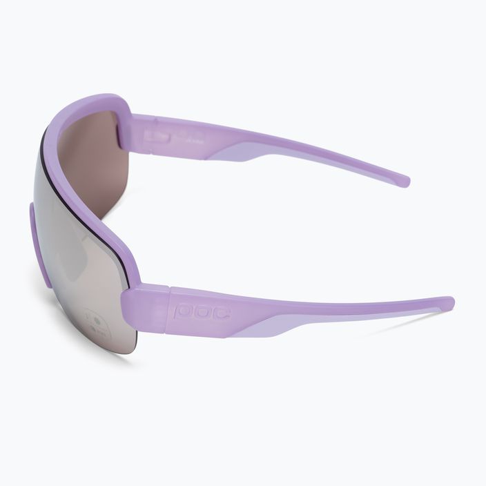 Okulary przeciwsłoneczne POC Aim purple quartz translucent/clarity road silver 4