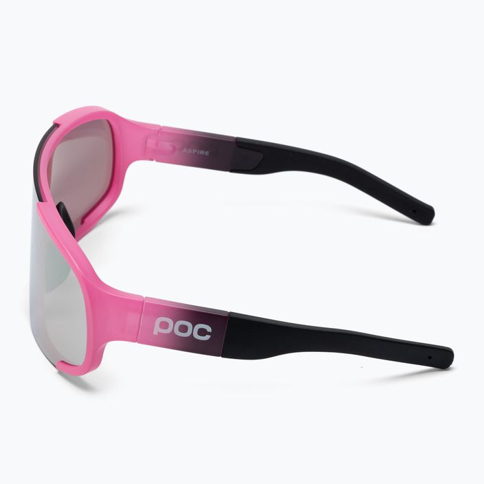 Okulary przeciwsłoneczne POC Aspire pink/uranium black translucent/clarity road gold 4