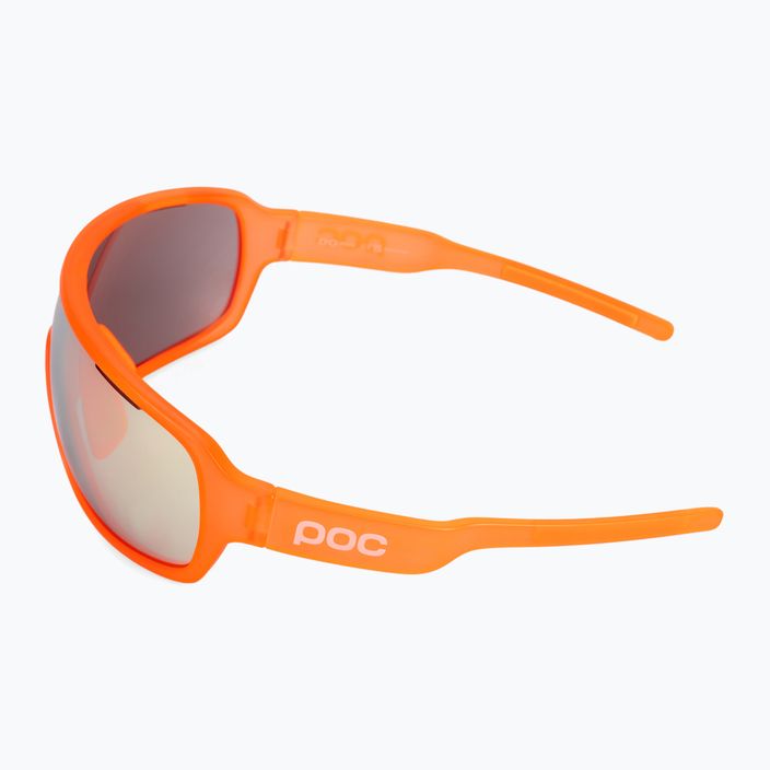 Okulary przeciwsłoneczne POC Do Blade fluorescent orange translucent/clarity road gold 4