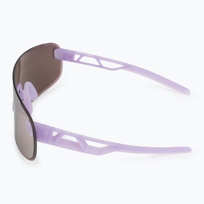 Okulary przeciwsłoneczne POC Elicit purple quartz translucent/clarity road silver 5