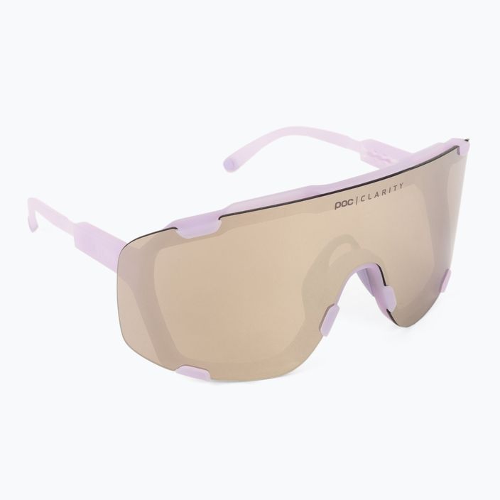 Okulary przeciwsłoneczne POC Devour purple quartz translucent/clarity road silver 2