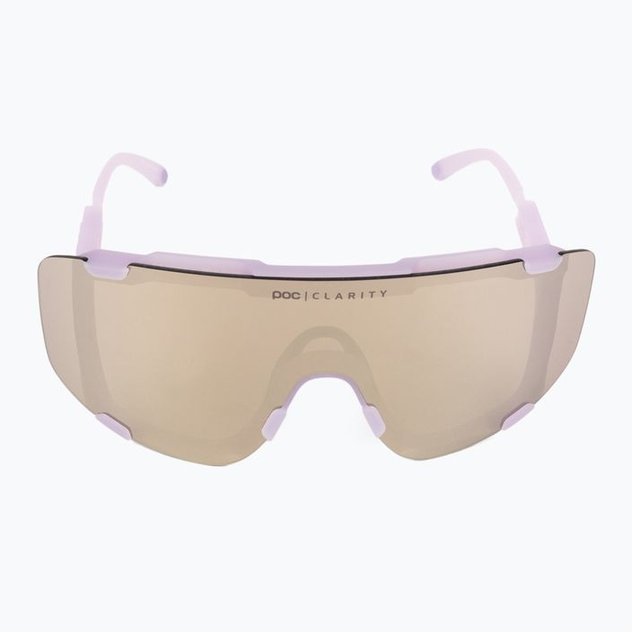 Okulary przeciwsłoneczne POC Devour purple quartz translucent/clarity road silver 4