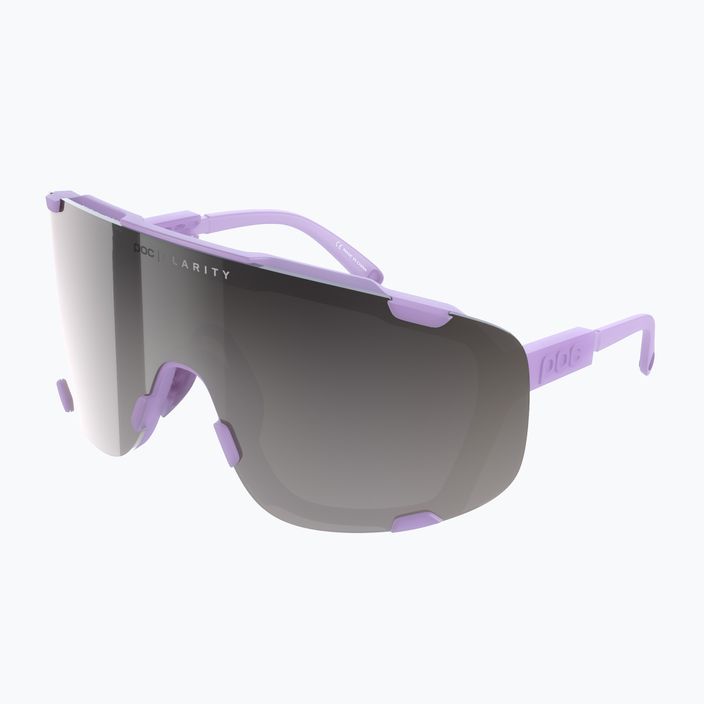 Okulary przeciwsłoneczne POC Devour purple quartz translucent/clarity road silver 6