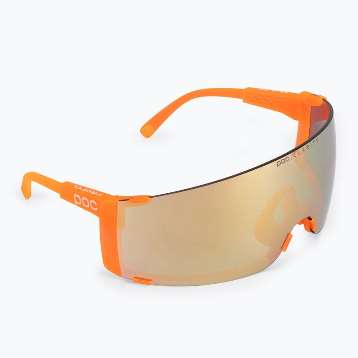 Okulary przeciwsłoneczne POC Propel fluorescent orange translucent/clarity road gold 2