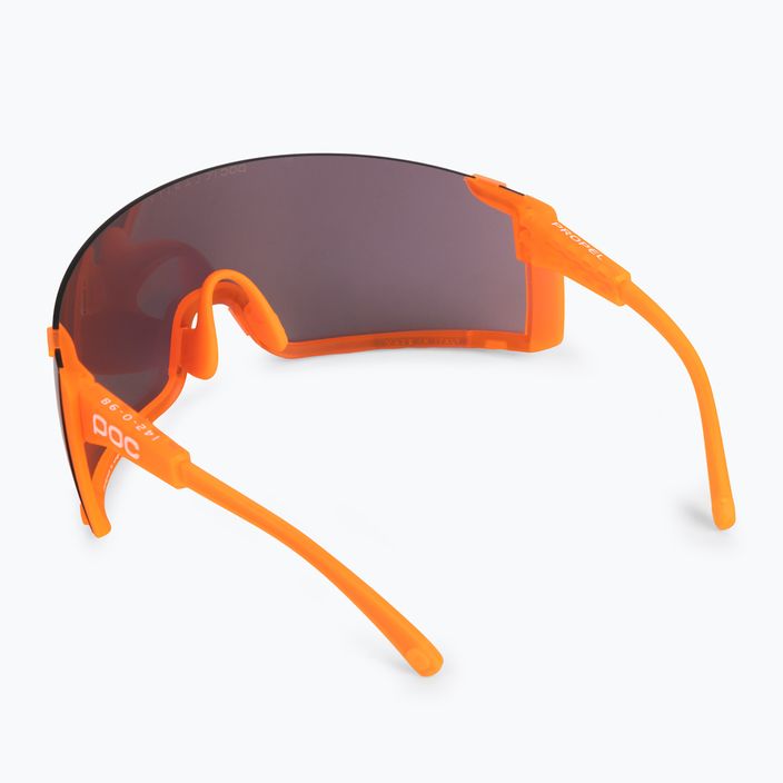 Okulary przeciwsłoneczne POC Propel fluorescent orange translucent/clarity road gold 3