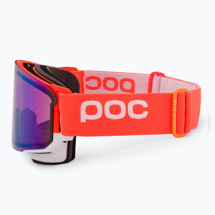 Gogle narciarskie POC Nexal Clarity Comp fluorescent orange/hydrogen white/spektris blue 5