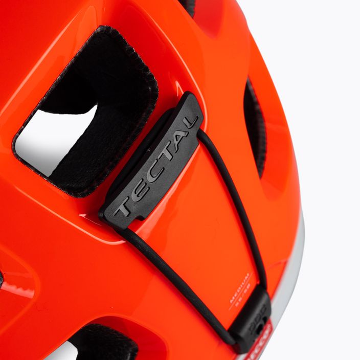 Kask rowerowy POC Tectal Race MIPS NFC hydrogen white/fluorescent orange avip 7