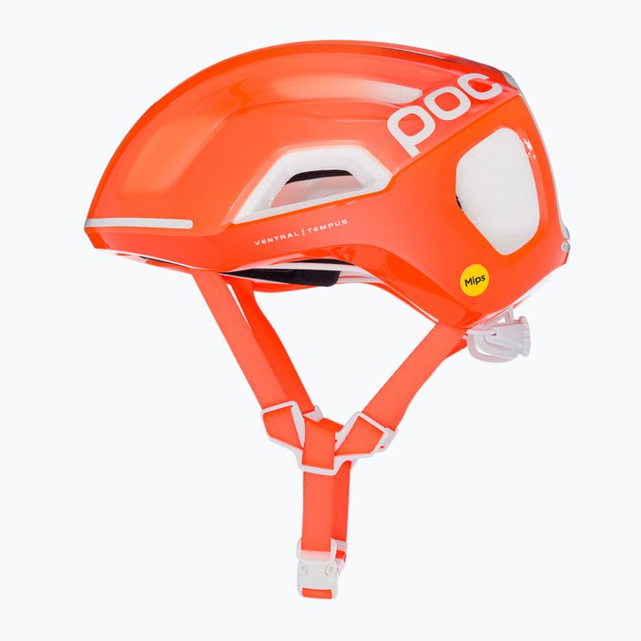 Kask rowerowy POC Ventral Tempus MIPS fluorescent orange avip 5