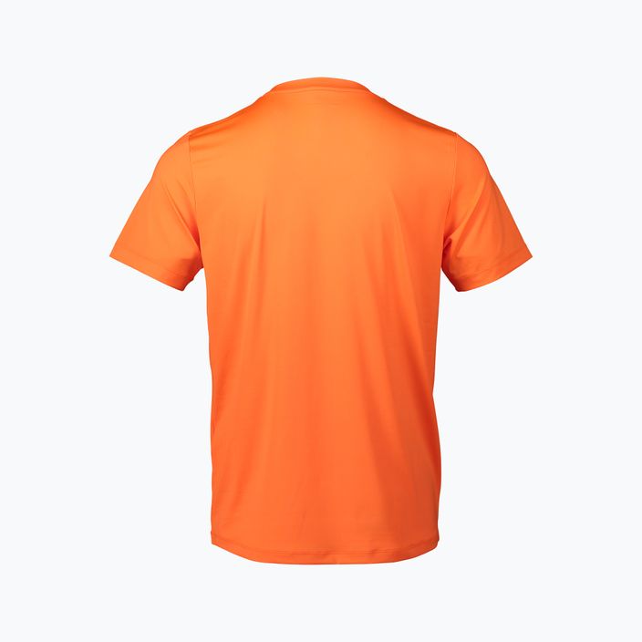 Koszulka rowerowa męska POC Reform Enduro Light zink orange 2