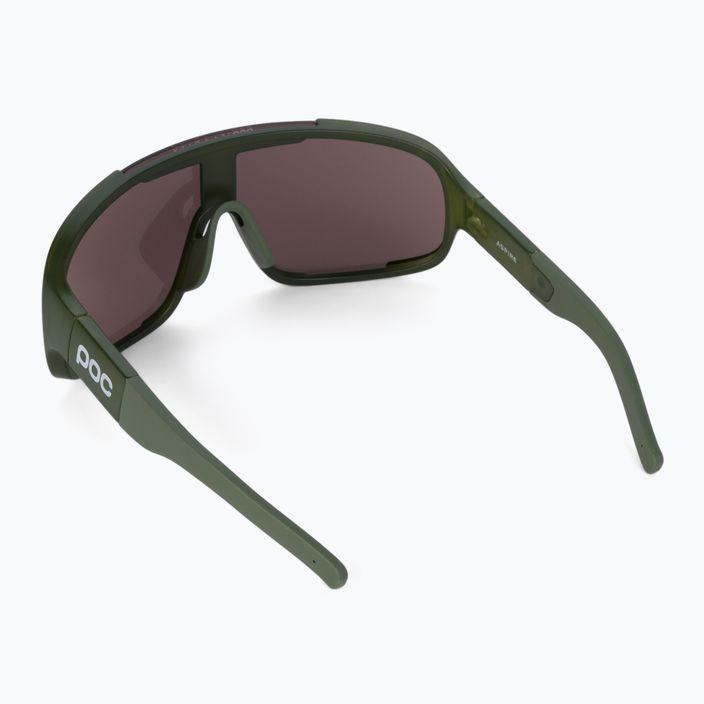 Okulary rowerowe POC Aspire epidote green translucent/clarity road silver ASP2012_1455/VSI 2