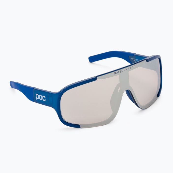 Okulary przeciwsłoneczne POC Aspire opal blue translucent/clarity trail silver