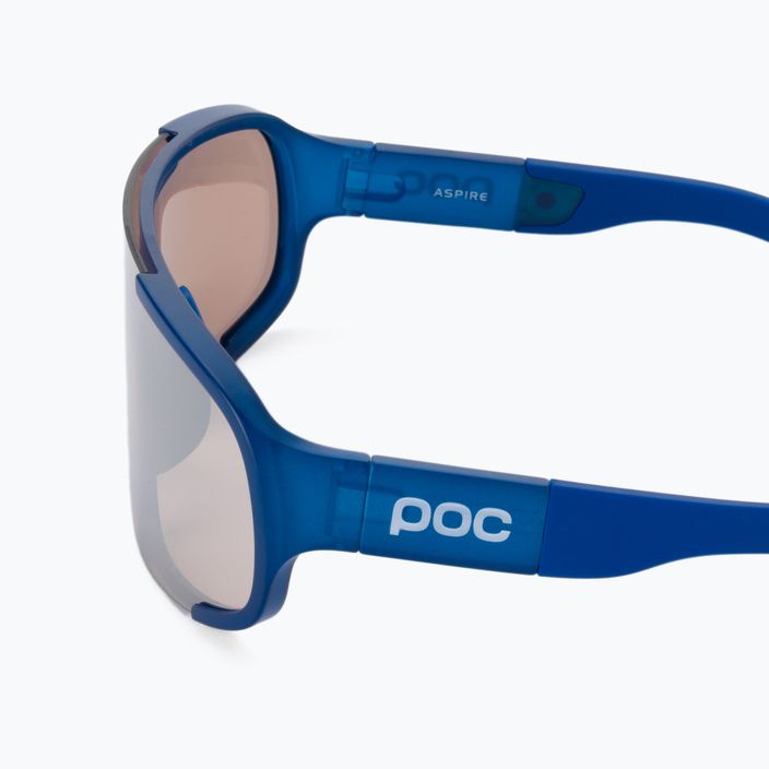 Okulary przeciwsłoneczne POC Aspire opal blue translucent/clarity trail silver 4