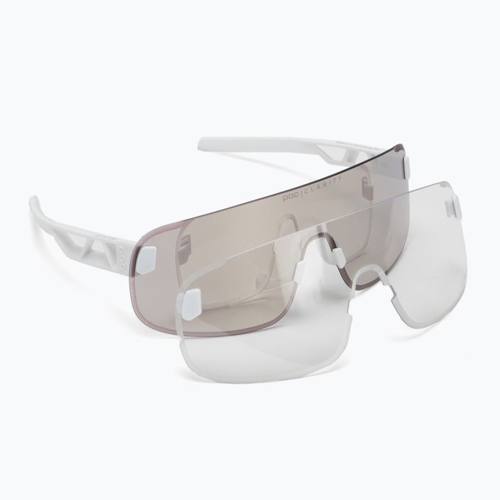 Okulary przeciwsłoneczne POC Elicit hydrogen white/clarity road silver