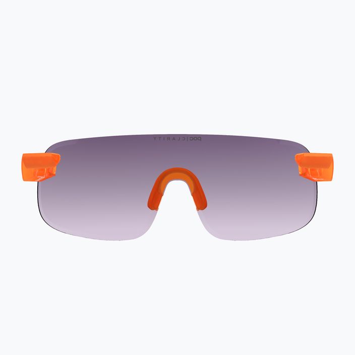 Okulary przeciwsłoneczne POC Elicit fluorescent orange translucent/clarity road gold 3