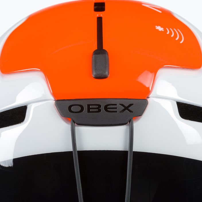 Kask narciarski POC Obex BC MIPS hydrogen white/fluorescent orange avip 6