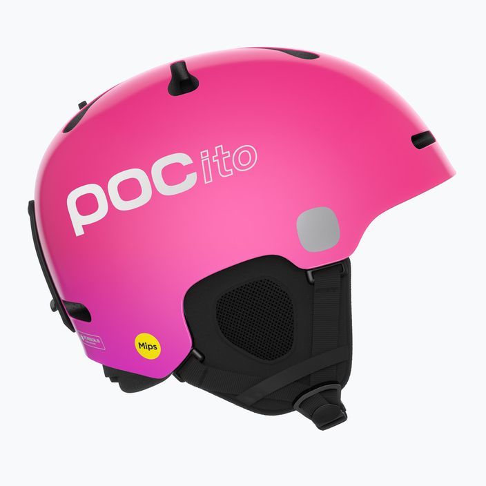 Kask narciarski dziecięcy POC POCito Fornix MIPS fluorescent pink 11