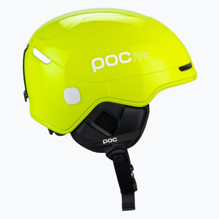 Kask narciarski dziecięcy POC POCito Obex MIPS fluorescent yellow/green 4