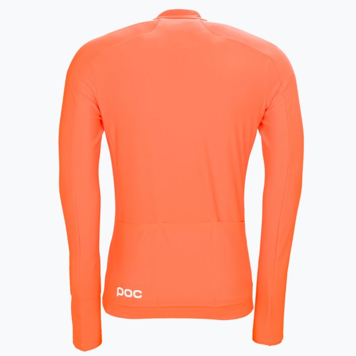 Longsleeve rowerowy męski POC Radiant Jersey zink orange 7