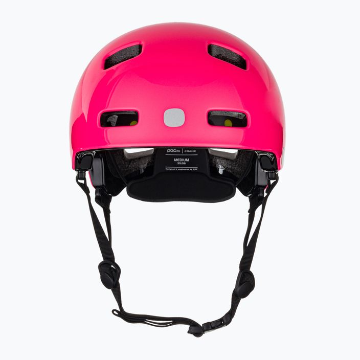 Kask rowerowy dziecięcy POC Pocito Crane MIPS fluorescent pink 2