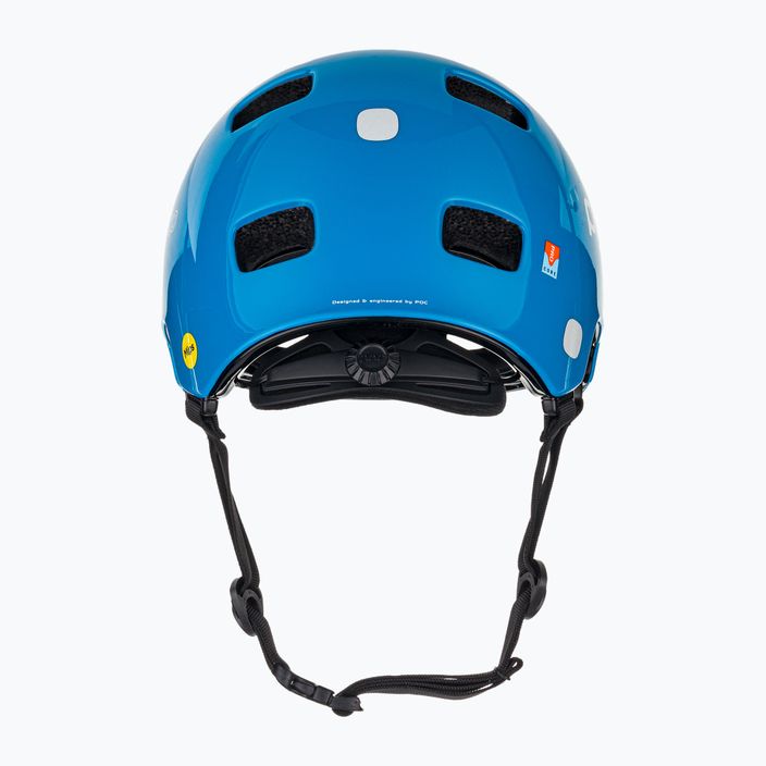 Kask rowerowy dziecięcy POC Pocito Crane MIPS fluorescent blue 3