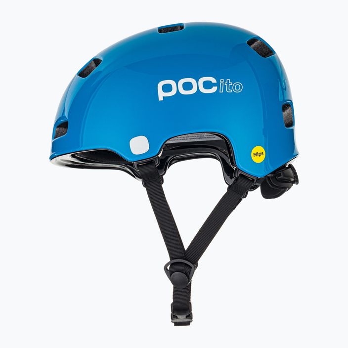 Kask rowerowy dziecięcy POC Pocito Crane MIPS fluorescent blue 5