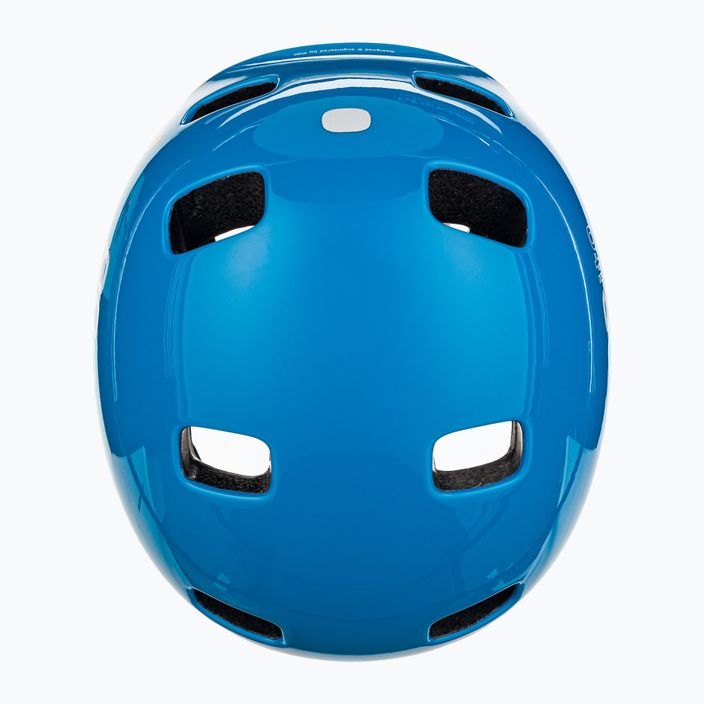 Kask rowerowy dziecięcy POC Pocito Crane MIPS fluorescent blue 6