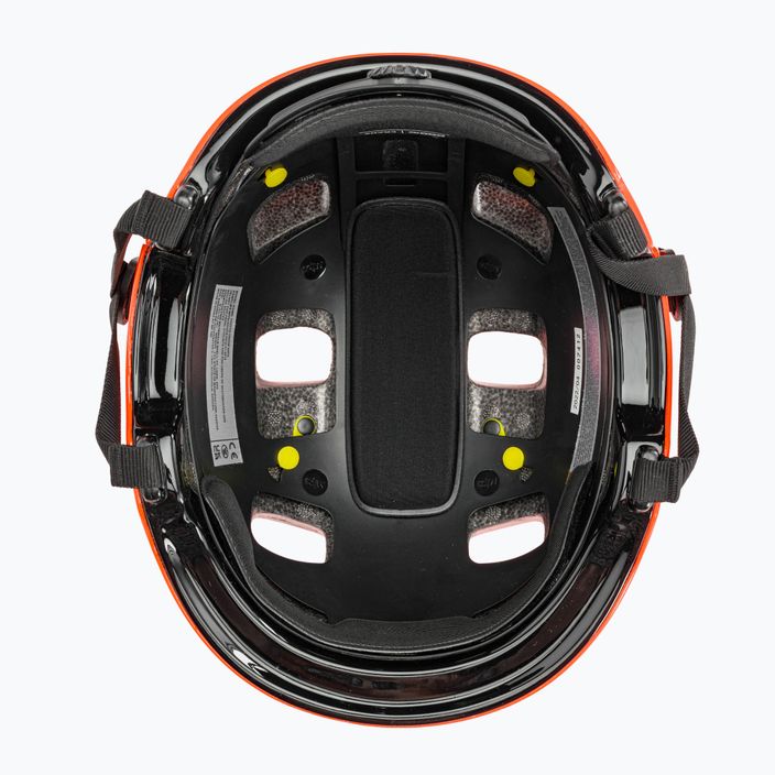 Kask rowerowy dziecięcy POC Pocito Crane MIPS fluorescent orange 7