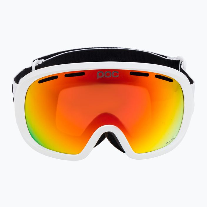 Gogle narciarskie POC Fovea Mid Clarity hydrogen white/spektris orange 2