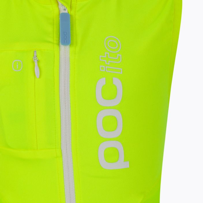 Kamizelka ochronna dziecięca POC POCito VPD Air Vest fluorescent yellow/green 3