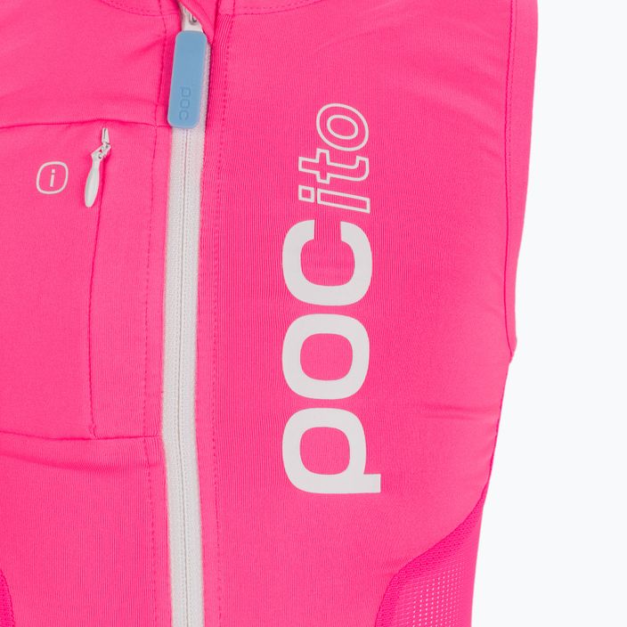 Kamizelka ochronna dziecięca POC POCito VPD Air Vest fluorescent pink 3