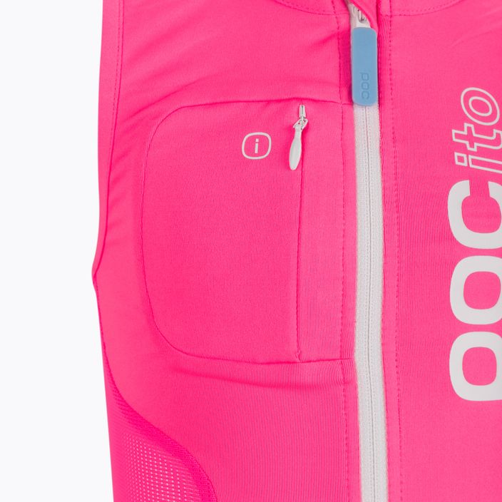 Kamizelka ochronna dziecięca POC POCito VPD Air Vest fluorescent pink 5