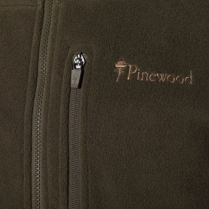 Bezrękawnik męski Pinewood Pirsch Fleece h.green 3