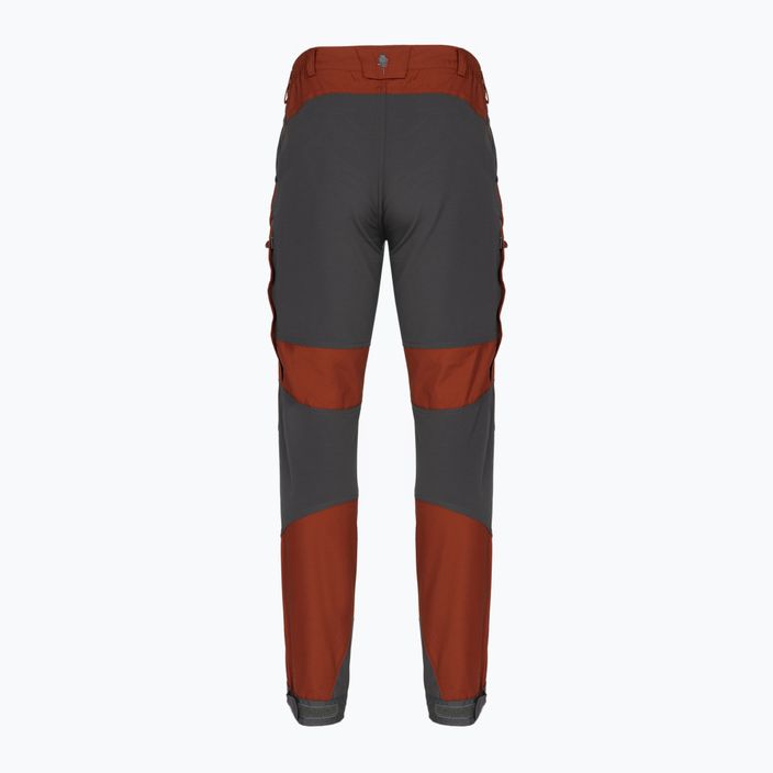 Spodnie trekkingowe męskie Pinewood Caribou TC terracotta/grey 3