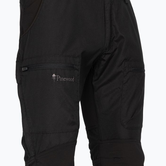 Spodnie trekkingowe męskie Pinewood Caribou TC black/black 3