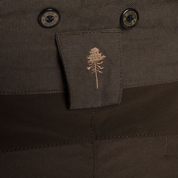 Spodnie z membraną męskie Pinewood Smaland Light suede brown 11