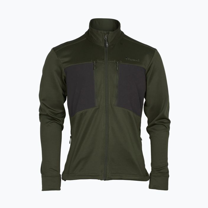 Bluza polarowa męska Pinewood Abisko Power Fleece moss green 7