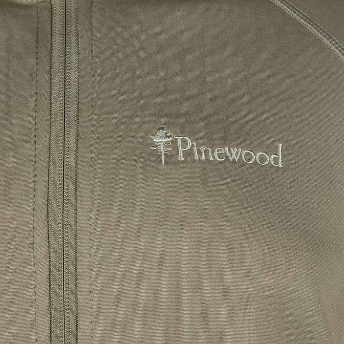 Bluza męska Pinewood Finnveden Hoodie mid khaki 3