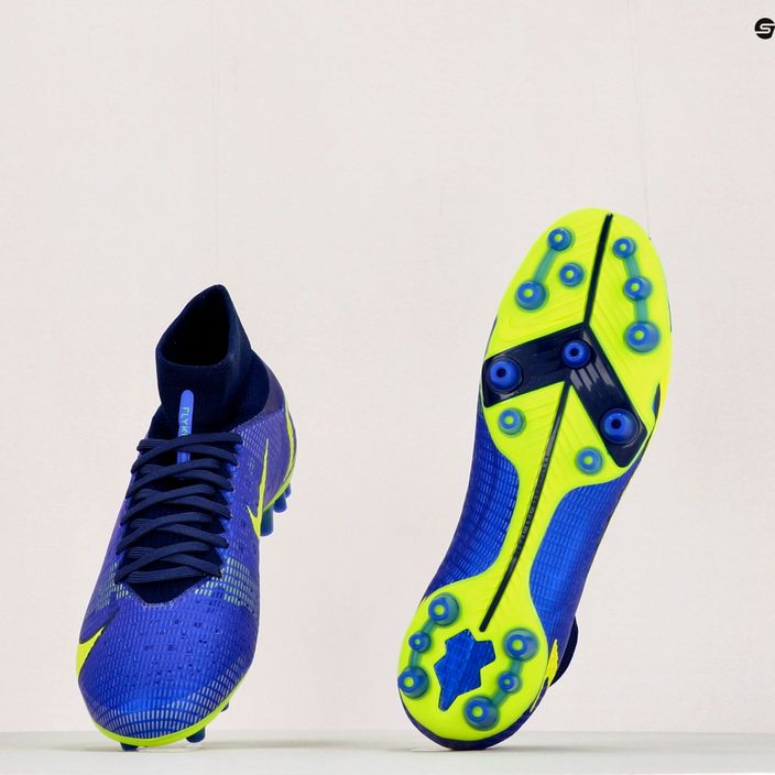Buty piłkarskie męskie Nike Superfly 8 Pro AG sapphire/volt/blue void 11
