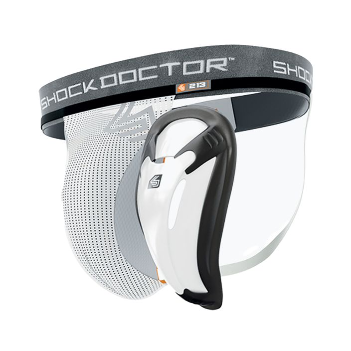 Suspensor męski Shock Doctor Supporter BioFlex Cup biały 2