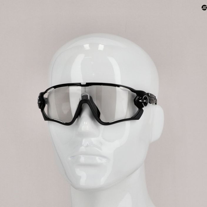 Okulary przeciwsłoneczne Oakley Jawbreaker polished black/clear to black photochromic 6
