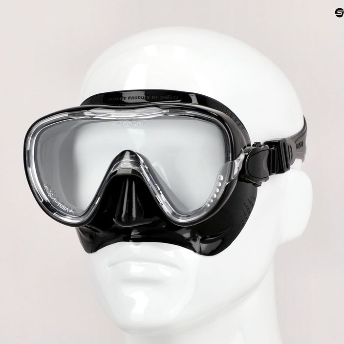Maska do nurkowania TUSA Tina FD czarna/biała 7