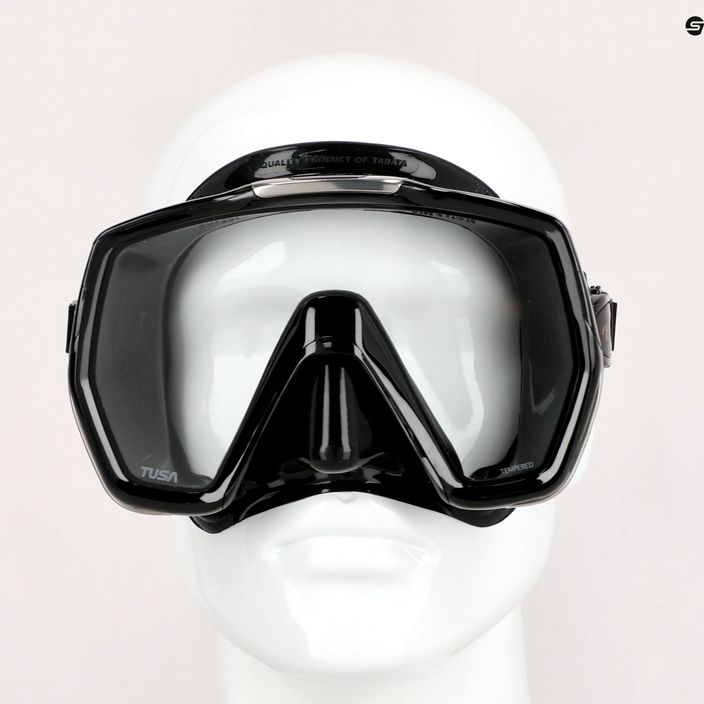Maska do nurkowania TUSA Freedom HD czarna/czarna 5