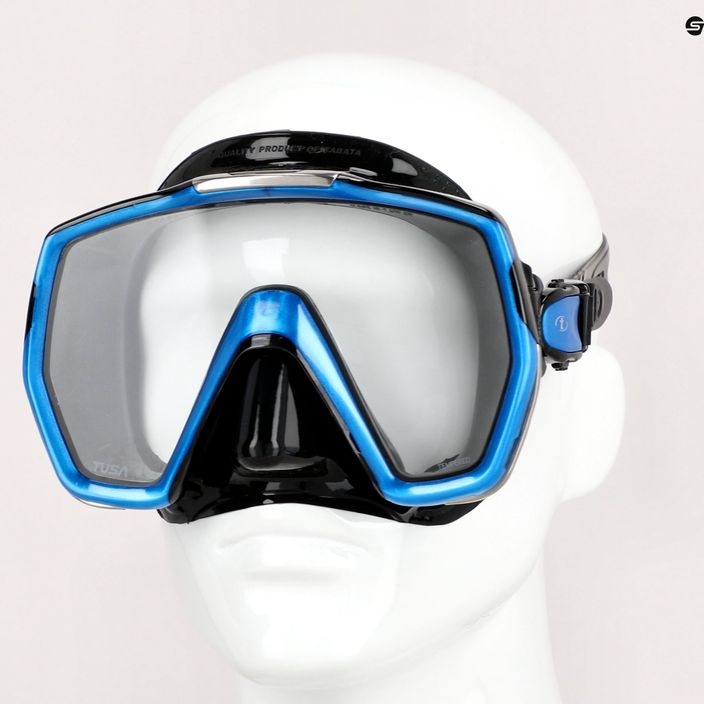 Maska do nurkowania TUSA Freedom HD niebieska/czarna 7