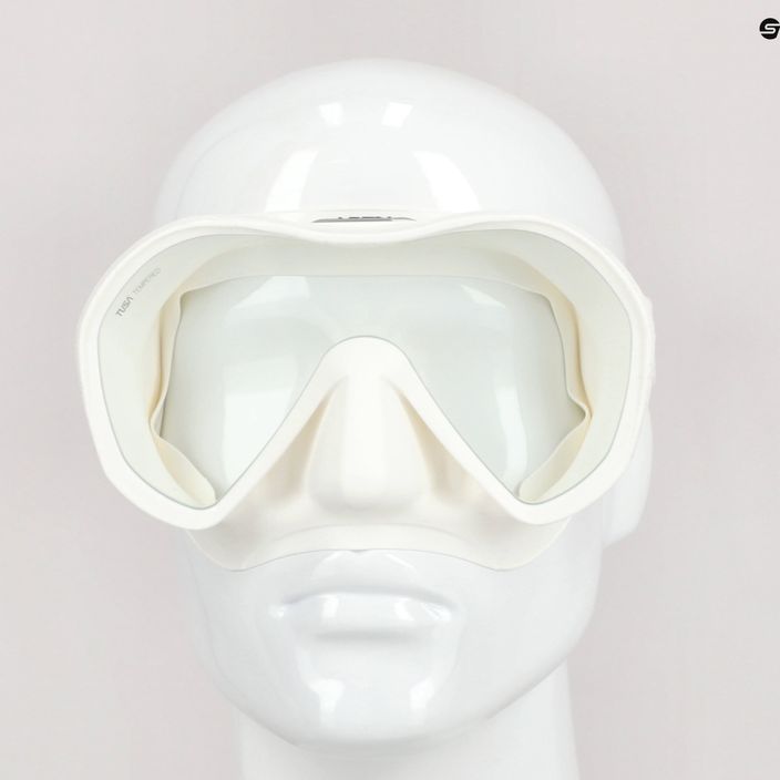 Maska do nurkowania TUSA Zeense Pro biała 8