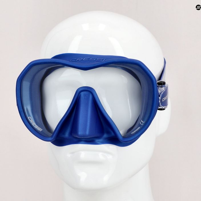Maska do nurkowania Cressi Z1 niebieska DN410020 7