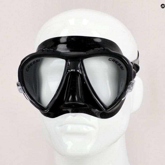 Maska do nurkowania Cressi Matrix czarna DS302050 8