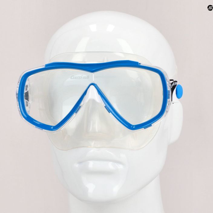 Maska do nurkowania Cressi Estrella clear/blue 7