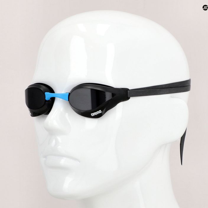 Okulary do pływania arena Cobra Core Swipe smoke/black/blue 9