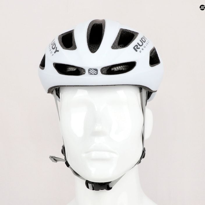 Kask rowerowy Rudy Project Strym white stealth matte 9
